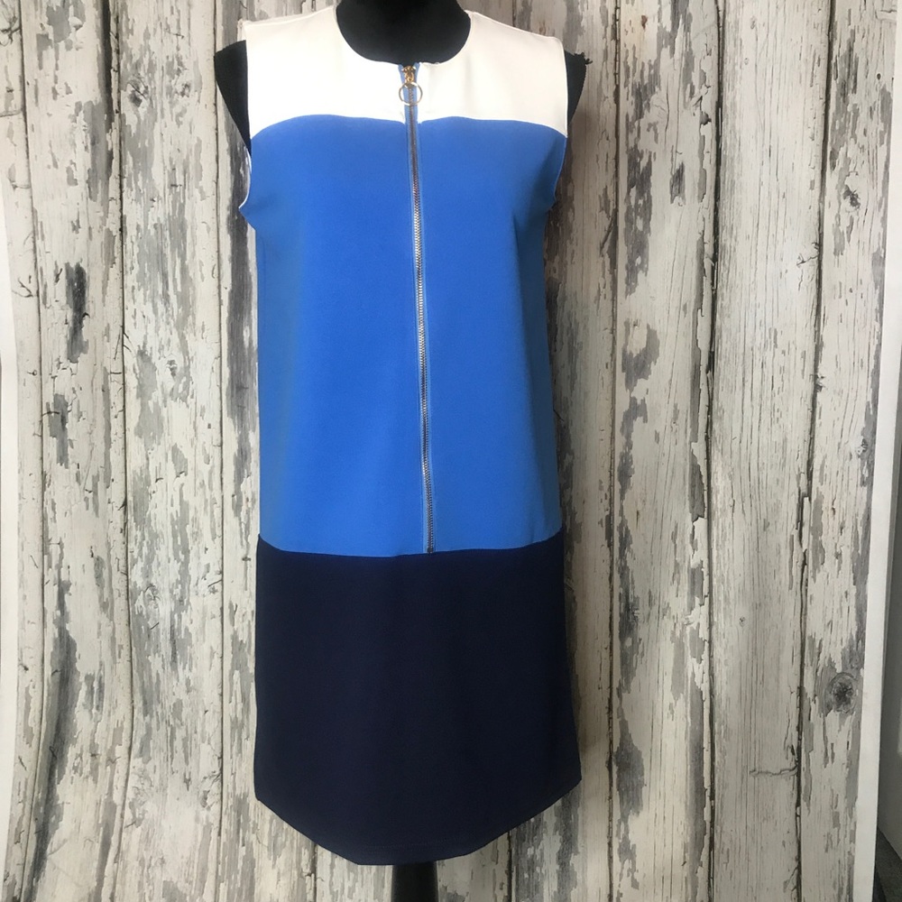 Spense Petite Tri color dress